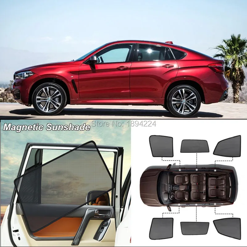 Car Full Side Windows Magnetic Sun Shade UV Protection Ray Blocking Mesh Visor For BMW X6 2015
Car Full Side Windows Magnetic Sun Shade UV Protection Ray Blocking Mesh Visor For BMW X6 2015