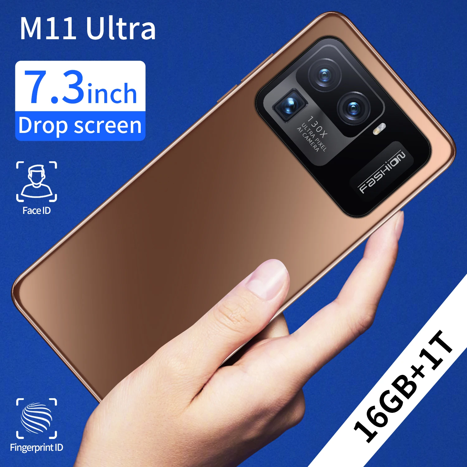 5G Global Version M11 Ultra 7.3 Inch SmartPhone 16GB+1TB Qualcom 888 Dual Sim Unlocked Mobile Phone 64MP Telephone Inteligente
5G Global Version M11 Ultra 7.3 Inch SmartPhone 16GB+1TB Qualcom 888 Dual Sim Unlocked Mobile Phone 64MP Telephone Inteligente