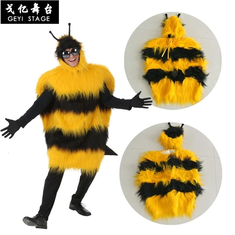 Inflatable bumble bee costumes for grown-up halloween women dressed in animal cosplay dress purim blowup carnival party
Inflatable bumble bee costumes for grown-up halloween women dressed in animal cosplay dress purim blowup carnival party