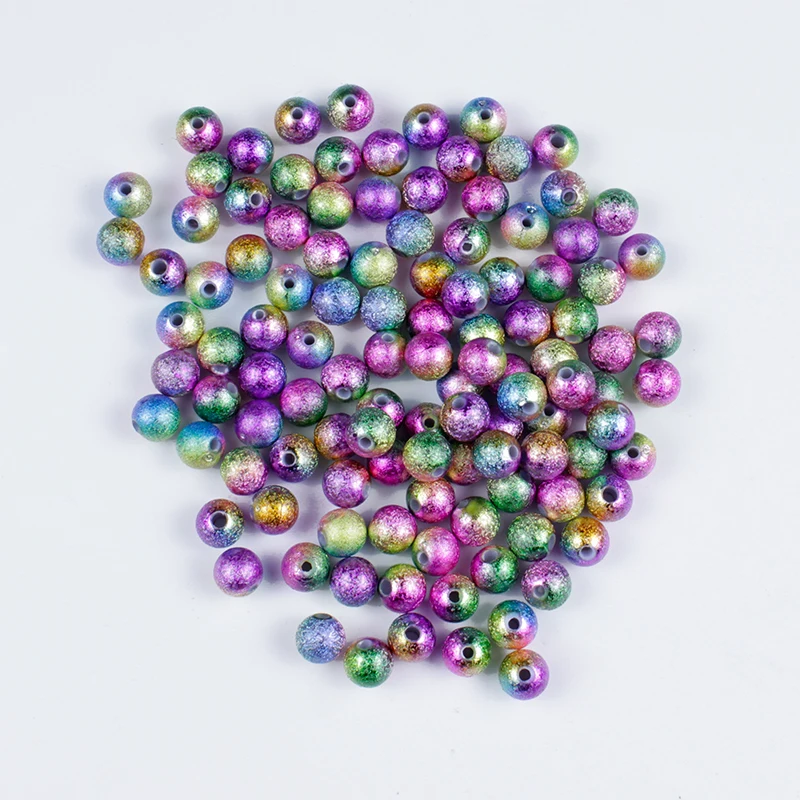6/8/10mm DIY Mixed Colorful Stardust Acrylic Round Beads 100/200Pcs Loose Spacer Beads for Jewelry Making Diy Bracelets Necklace
6/8/10mm DIY Mixed Colorful Stardust Acrylic Round Beads 100/200Pcs Loose Spacer Beads for Jewelry Making Diy Bracelets Necklace