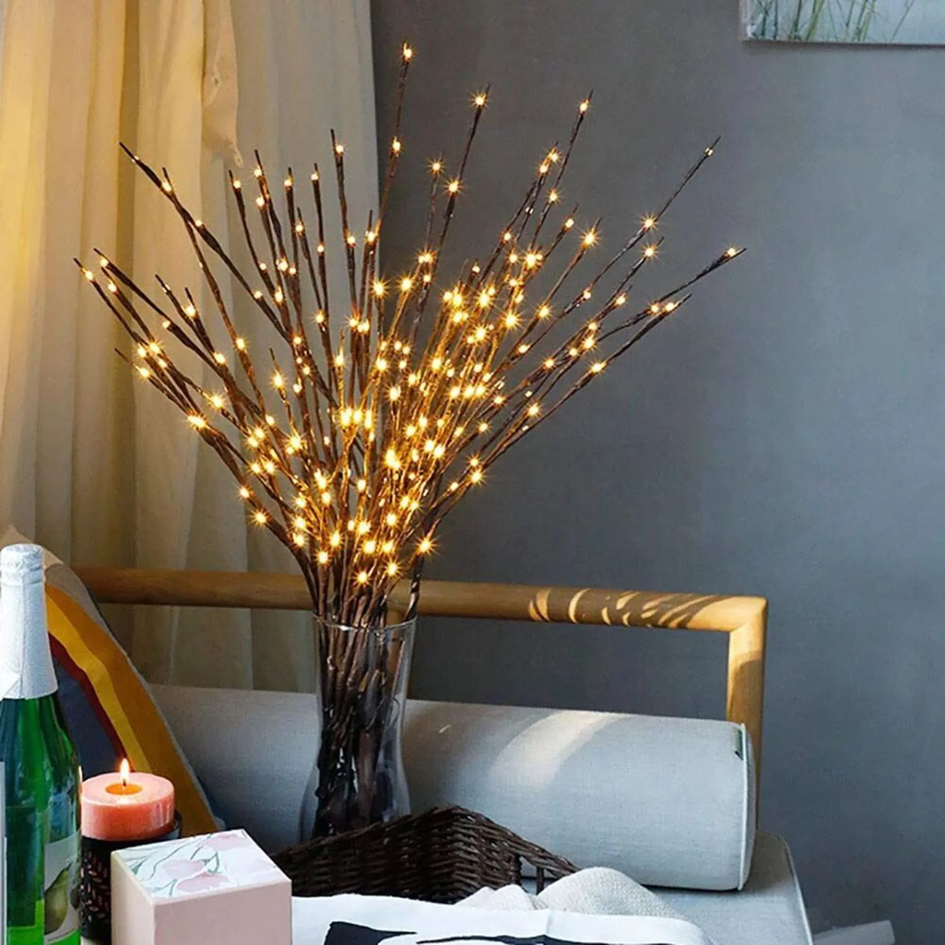 20 Light Tree Branch Light String Christmas Decorations for Home Christmas Tree Decorations New Year's Decor Navidad 2021 Natal
20 Light Tree Branch Light String Christmas Decorations for Home Christmas Tree Decorations New Year's Decor Navidad 2021 Natal