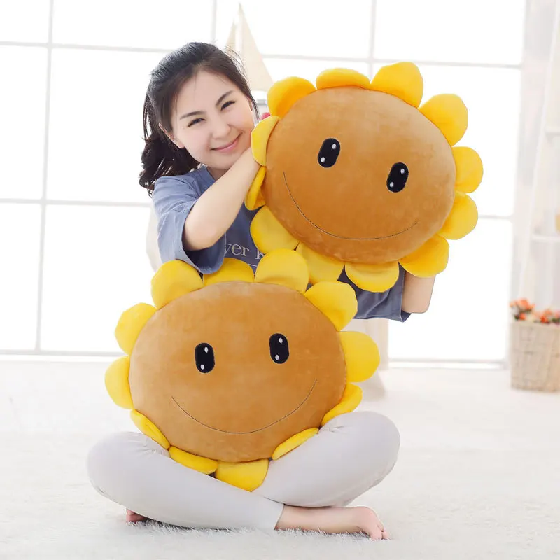 NEW Plush Cute Cartoon Helianthus Doll Toy Lovely Plant Vs Zombies Sunflower Plush Sushion Pillow Kids Toys Christmas Gift
NEW Plush Cute Cartoon Helianthus Doll Toy Lovely Plant Vs Zombies Sunflower Plush Sushion Pillow Kids Toys Christmas Gift