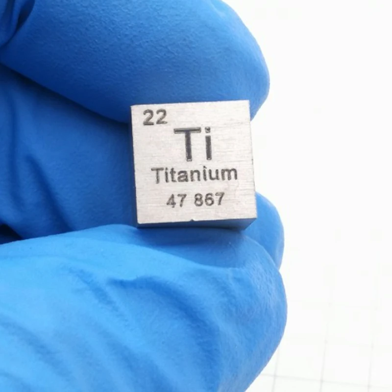 1pc 99.5% Pure Titanium Cube High Purity Ti Metal Carved Element Periodic Table Craft Wonderful Collection 10*10*10mm
1pc 99.5% Pure Titanium Cube High Purity Ti Metal Carved Element Periodic Table Craft Wonderful Collection 10*10*10mm