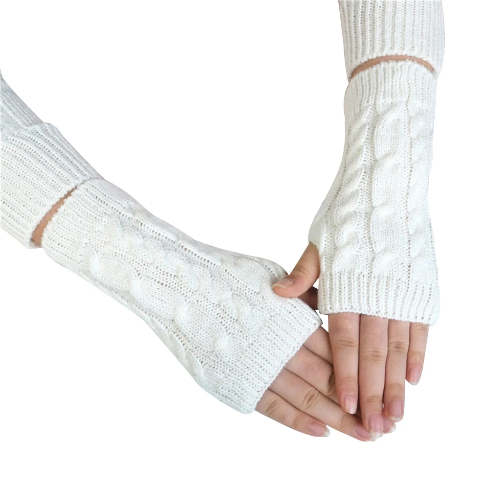 Half Finger Gloves Warm Mittens Soft Handschoenen Unisex Women Winter Soft Warm Wool Knitting Arm Gloves
Half Finger Gloves Warm Mittens Soft Handschoenen Unisex Women Winter Soft Warm Wool Knitting Arm Gloves