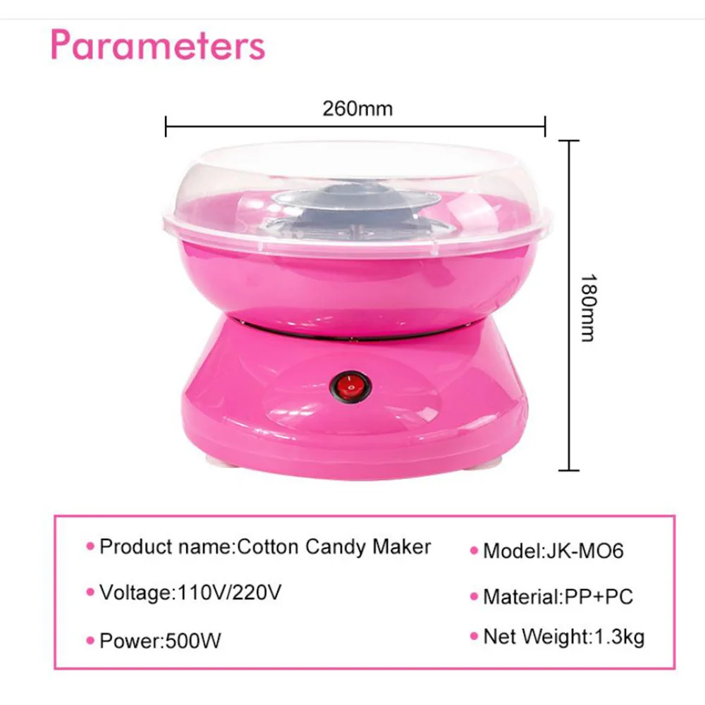 Mini Marshmallow Machine Portable Electric DIY Sweet cotton maker Candy Spun Sugar Machine Household DIY 
Mini Marshmallow Machine Portable Electric DIY Sweet cotton maker Candy Spun Sugar Machine Household DIY