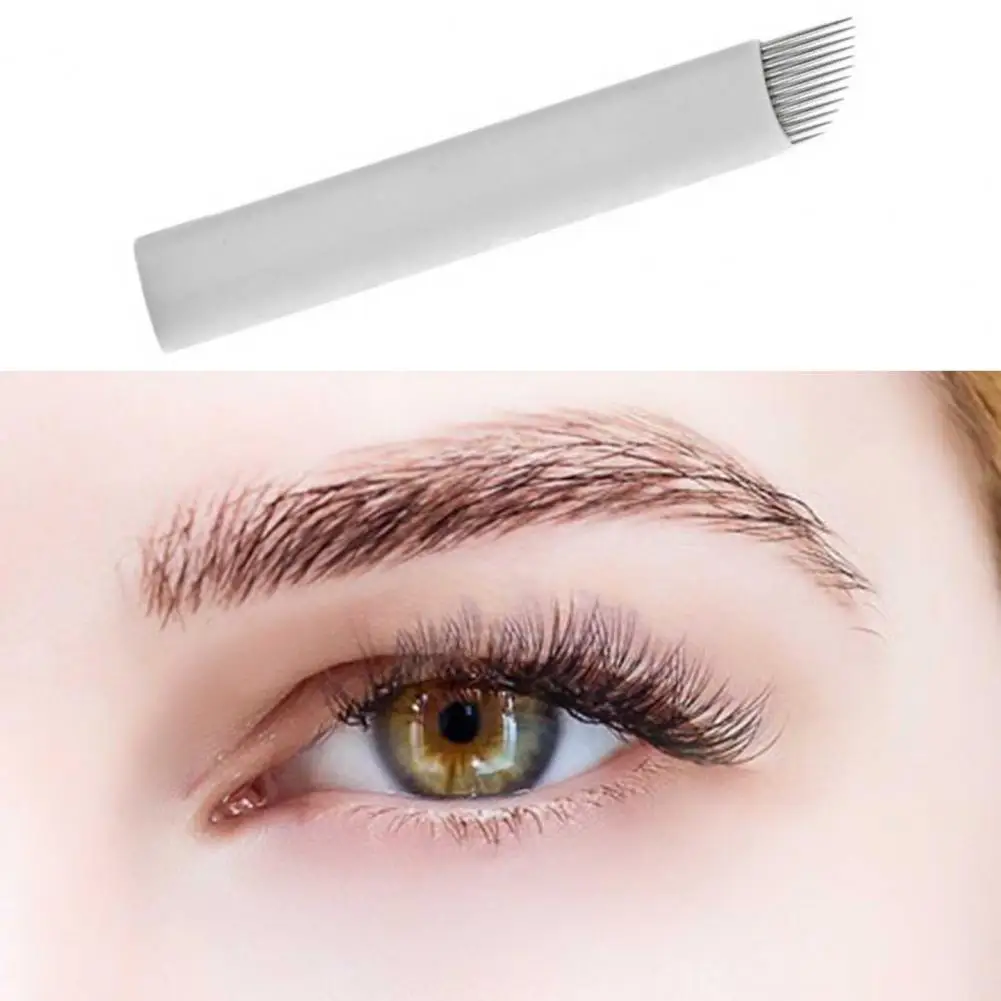 50Pcs/Box Eyebrow Needle Health Convenient Stainless Steel Brow Tattoo Blade for Beauty
50Pcs/Box Eyebrow Needle Health Convenient Stainless Steel Brow Tattoo Blade for Beauty