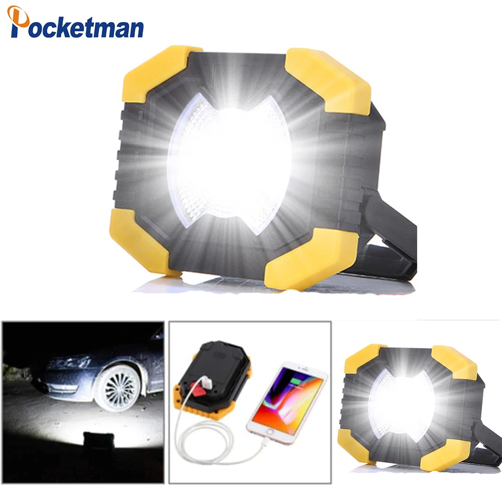 Super Portable Work Floodlight Tent Camping Light Lantern 50W Solar USB Rechargeable COB LED Flashlight Searchlight AA Spotlight 
Super Portable Work Floodlight Tent Camping Light Lantern 50W Solar USB Rechargeable COB LED Flashlight Searchlight AA Spotlight