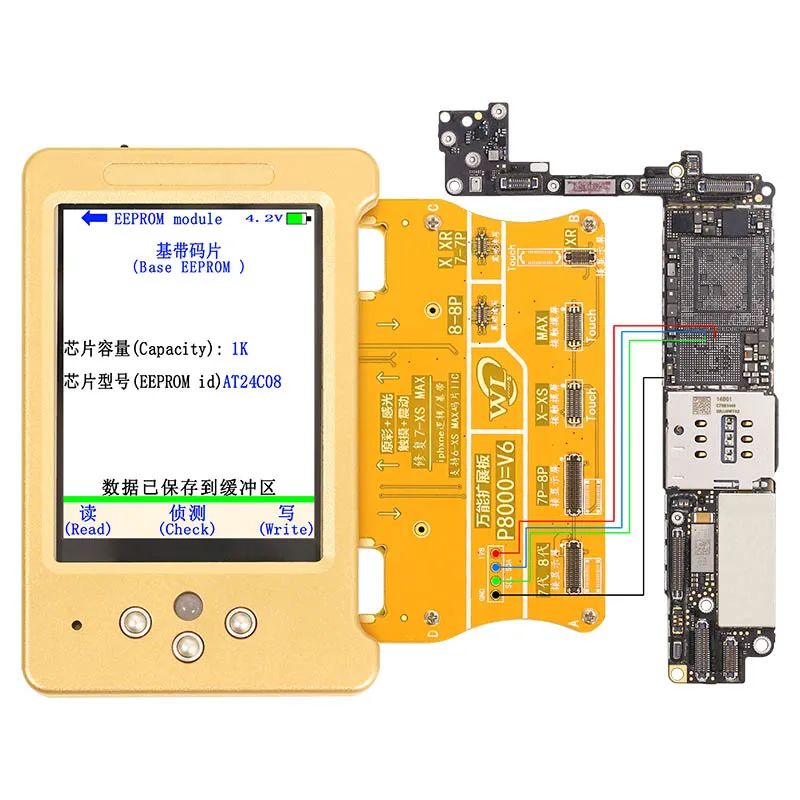 WL V11 Photosensitive Repair Module 7 7p 8 8P X XS XSMAX 11 PRO Programmer Repair Battery Headset Tester Optical Sensor Tools
WL V11 Photosensitive Repair Module 7 7p 8 8P X XS XSMAX 11 PRO Programmer Repair Battery Headset Tester Optical Sensor Tools