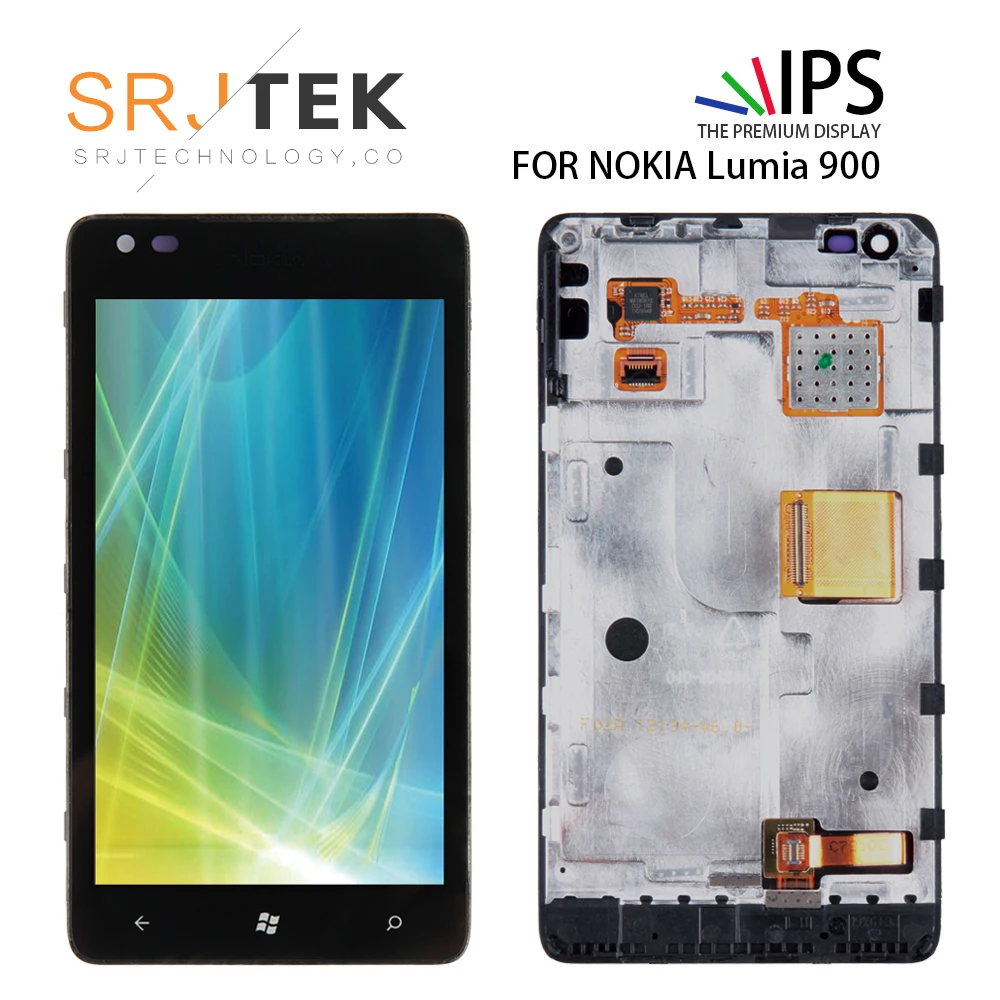 Черный ЖК-дисплей для Nokia Lumia 900, сенсорный экран, дигитайзер с рамкой, полная сборка, запасные части
Черный ЖК-дисплей для Nokia Lumia 900, сенсорный экран, дигитайзер с рамкой, полная сборка, запасные части