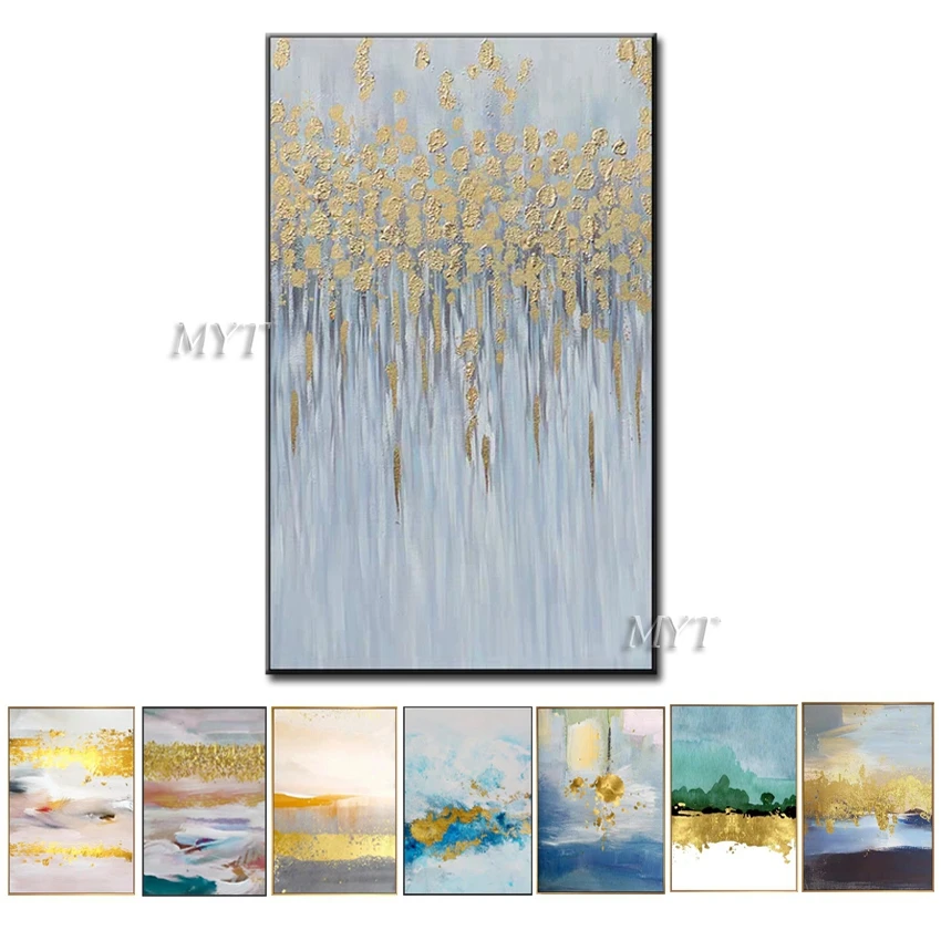 Excellent Artist Hand-painted High Quality Abstract Golden and Green Oil Painting On Canvas Luxury Gold Foil Wall Painting Art
Excellent Artist Hand-painted High Quality Abstract Golden and Green Oil Painting On Canvas Luxury Gold Foil Wall Painting Art