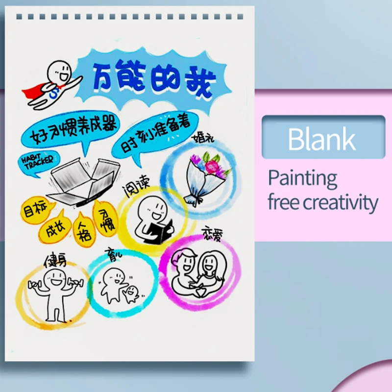 Coil book B5 pretty notebook simple student diary blank grid A4 planner sketchbook vertical flip thick notepad office stationery
Coil book B5 pretty notebook simple student diary blank grid A4 planner sketchbook vertical flip thick notepad office stationery