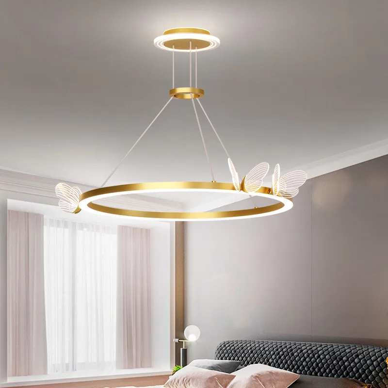 Светодиодный акриловый подвесной светильник в скандинавском стиле креативный