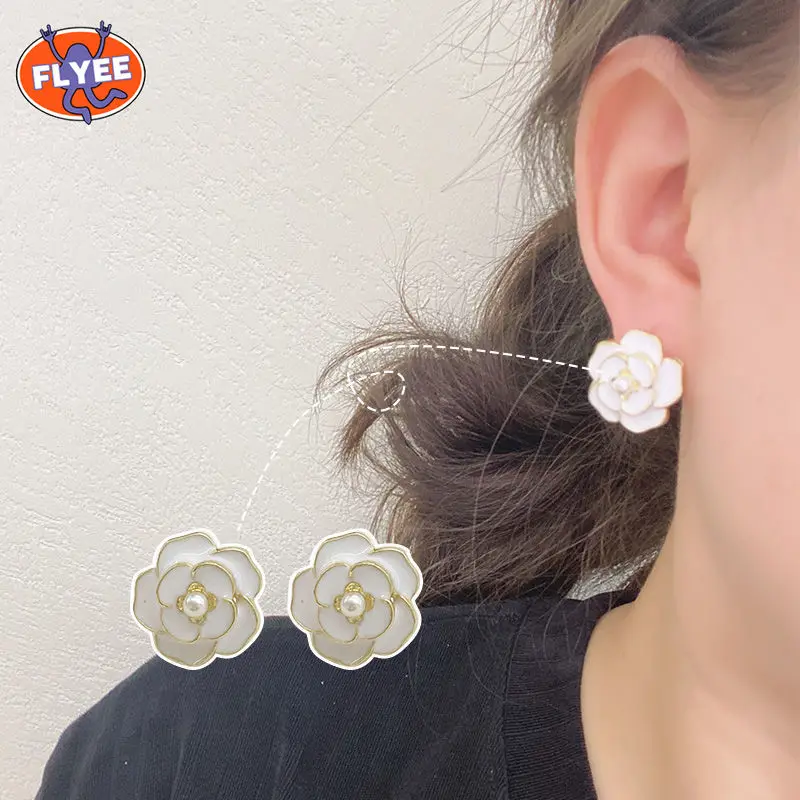 Earrings for Women 925 Silver Pin Korean Metal Lovely Sweet Fashion Jewelry Elegant Pearl Wedding Jewelry Natural Stud Earrings
Earrings for Women 925 Silver Pin Korean Metal Lovely Sweet Fashion Jewelry Elegant Pearl Wedding Jewelry Natural Stud Earrings