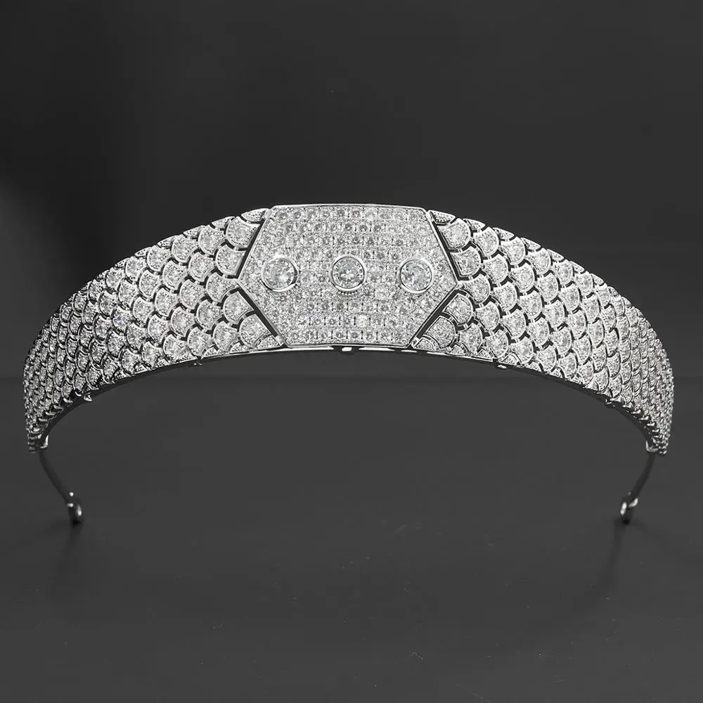 2020 New Zirconia Royal Tiara for Wedding,Crystal Mermaid Tiaras Crown for Bride Hair Jewelry CH10363
2020 New Zirconia Royal Tiara for Wedding,Crystal Mermaid Tiaras Crown for Bride Hair Jewelry CH10363