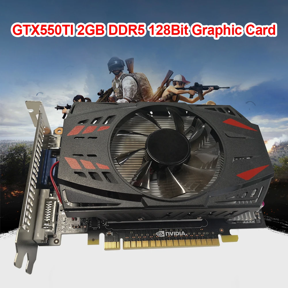 Оригинальная видеокарта GTX550TI 2 ГБ DDR5 128 бит игровая видеокарта с охлаждающим вентилятором видеокарта с интерфейсом HDMI видеокарты
Оригинальная видеокарта GTX550TI 2 ГБ DDR5 128 бит игровая видеокарта с охлаждающим вентилятором видеокарта с интерфейсом HDMI видеокарты