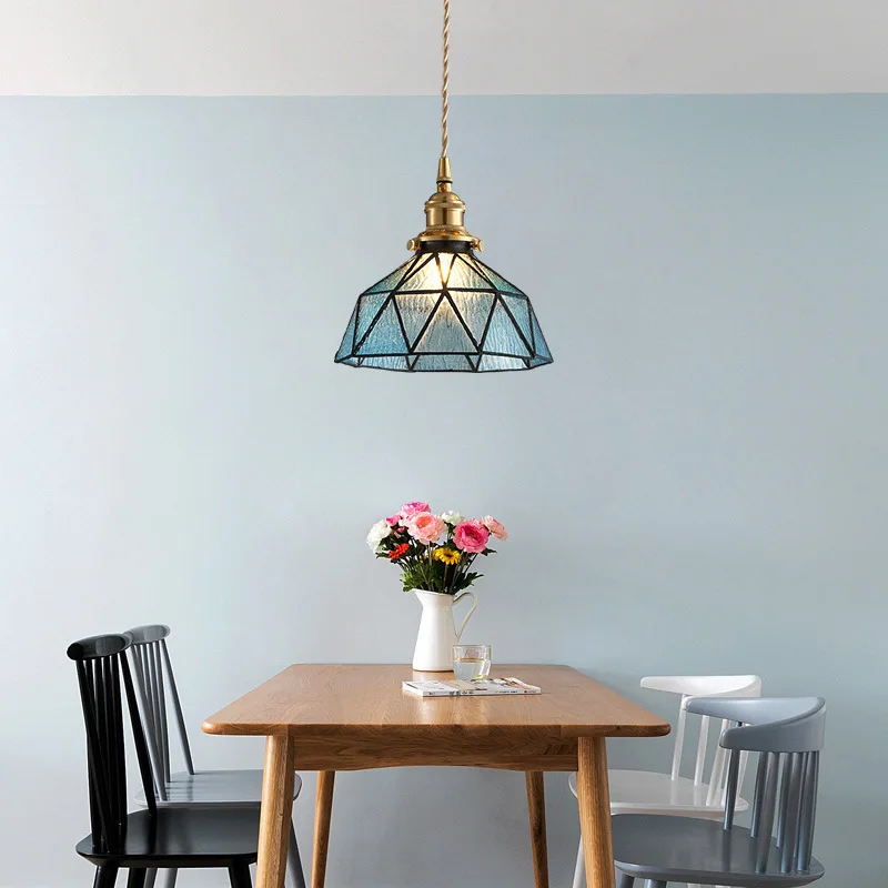 Japanese Glass LED Pendant Light Home Splicing Hanging Lamp Interior Decoration Lighting Fixture Aisle Bedroom Bedside Lamp
Japanese Glass LED Pendant Light Home Splicing Hanging Lamp Interior Decoration Lighting Fixture Aisle Bedroom Bedside Lamp