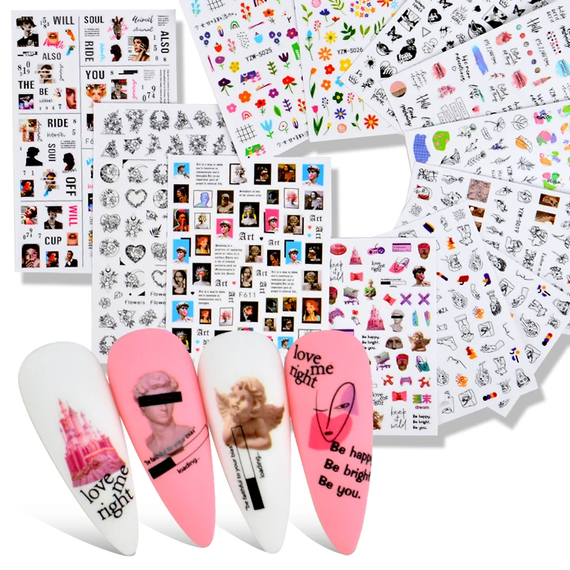 1Pcs Graffiti Designer Gel Polish Nail Sticker Decals Sliders Paper Nail Art Decoration Accessories Manicure Tattoos DIY
1Pcs Graffiti Designer Gel Polish Nail Sticker Decals Sliders Paper Nail Art Decoration Accessories Manicure Tattoos DIY