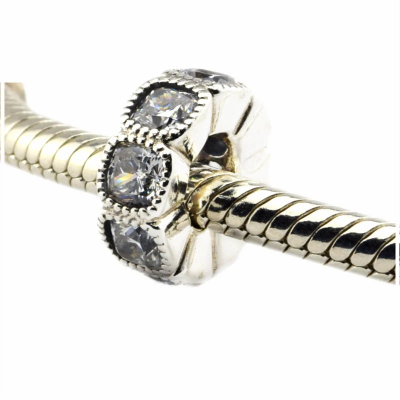 Очаровательные бусины-разделители для подушек из серебра 925 пробы, оригинальные очаровательные браслеты для женщин с кристаллами DIY, серебр...
Очаровательные бусины-разделители для подушек из серебра 925 пробы, оригинальные очаровательные браслеты для женщин с кристаллами DIY, серебр...