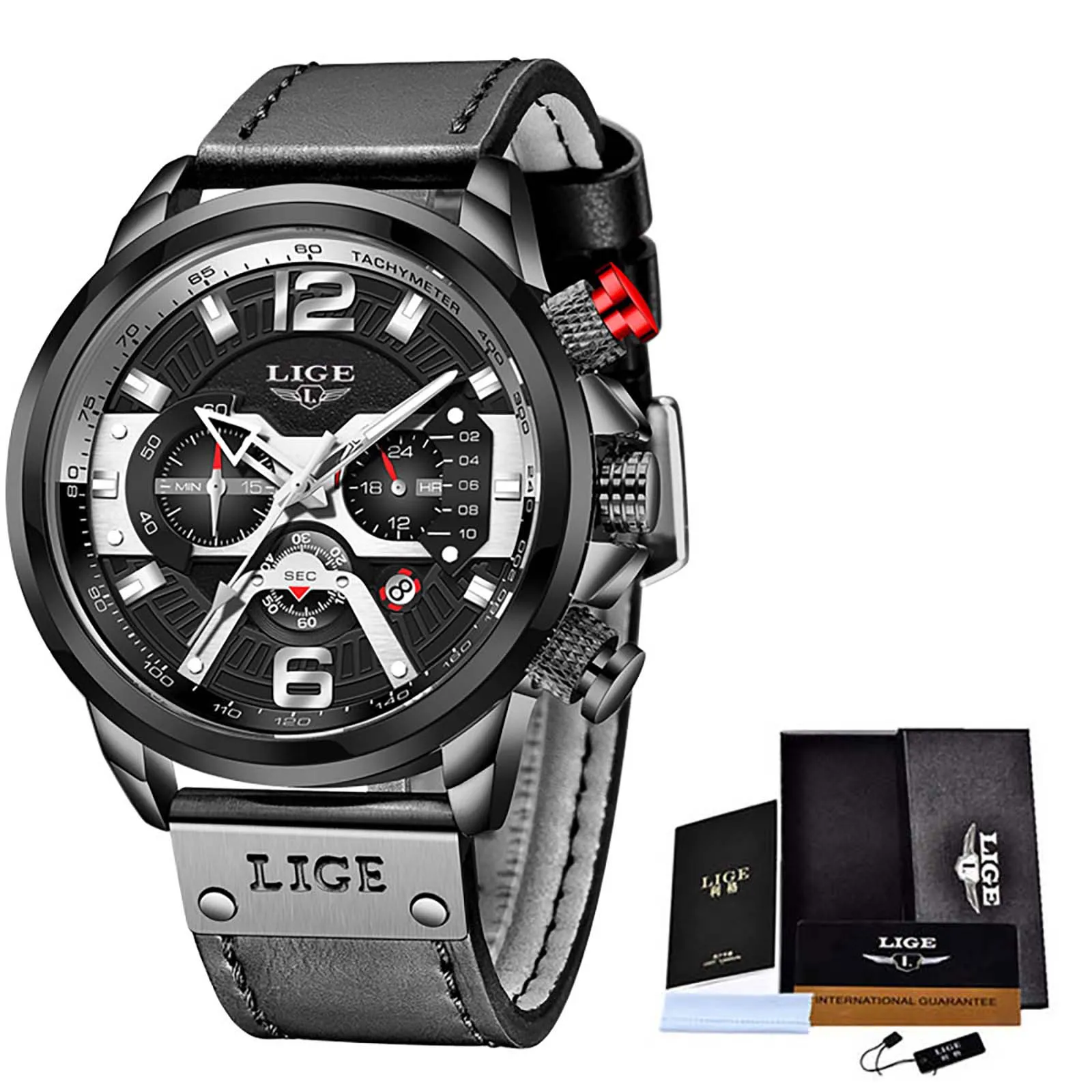 Fashion Mens Watches Quartz Watch Multifunction Sports Watch Waterproof Watch Sports Clock Male Relogio Masculino
Fashion Mens Watches Quartz Watch Multifunction Sports Watch Waterproof Watch Sports Clock Male Relogio Masculino
