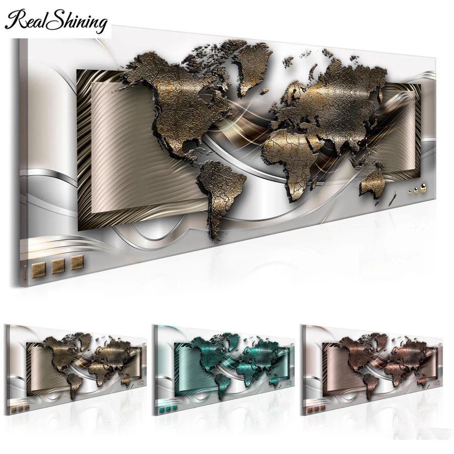 Full 5D DIY Diamond Painting Abstract metal world map Diamond Embroidery Mosaic Rhinestones Large Size Office decoration FS7274
Full 5D DIY Diamond Painting Abstract metal world map Diamond Embroidery Mosaic Rhinestones Large Size Office decoration FS7274