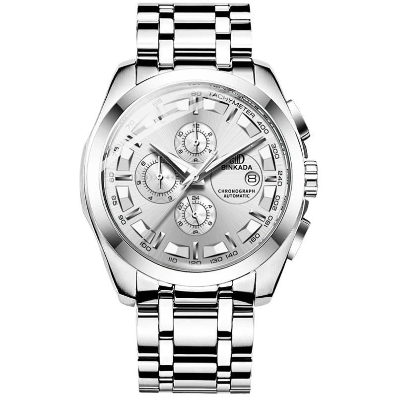 Genuine Binkada Automatic Men's Watch Mechanical Watch Multifunctional Leather Belt Fashion Trend 2018 New
Genuine Binkada Automatic Men's Watch Mechanical Watch Multifunctional Leather Belt Fashion Trend 2018 New