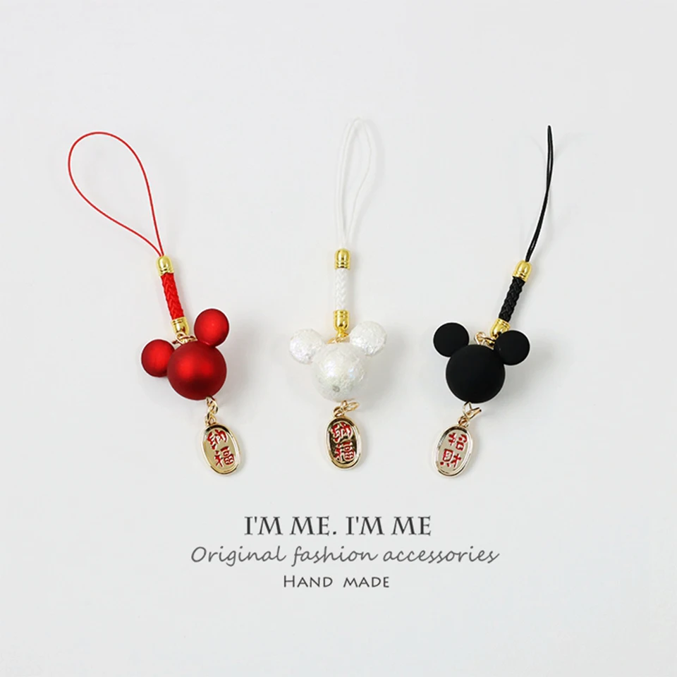 Womens Phone Strap Cute Cartoon Mouse Keychain Bag Backpack Clouth Pendant Pray luck Wealth Charms Couples Smartphone Rope Gift
Womens Phone Strap Cute Cartoon Mouse Keychain Bag Backpack Clouth Pendant Pray luck Wealth Charms Couples Smartphone Rope Gift