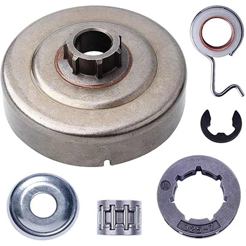 325-7 Clutch Drum Rim Sprocket Bearing Kit for Stihl MS180 018 017 MS170 MS250 MS230 MS210 MS180C Chainsaw
325-7 Clutch Drum Rim Sprocket Bearing Kit for Stihl MS180 018 017 MS170 MS250 MS230 MS210 MS180C Chainsaw