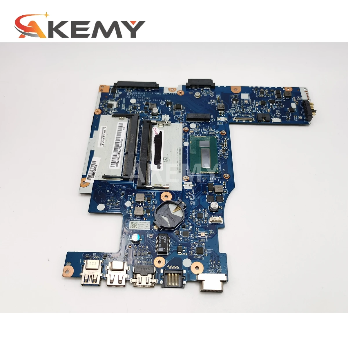Akemy NM-A362 Laptop motherboard For Lenovo G40-80 G40-70 (14-inch) original mainboard 3558U/3205U/3805U CPU
Akemy NM-A362 Laptop motherboard For Lenovo G40-80 G40-70 (14-inch) original mainboard 3558U/3205U/3805U CPU