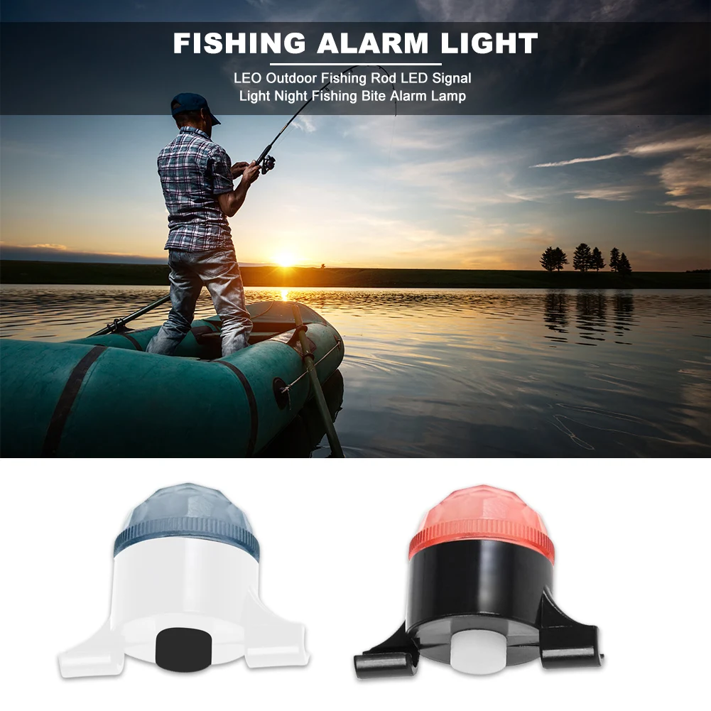 LEO LED Alert Signal Lights Outdoor Fishing Rod Tip Carp Night Fishing Bite Alarm Lamp White Green Fishing Gear Accessories
LEO LED Alert Signal Lights Outdoor Fishing Rod Tip Carp Night Fishing Bite Alarm Lamp White Green Fishing Gear Accessories
