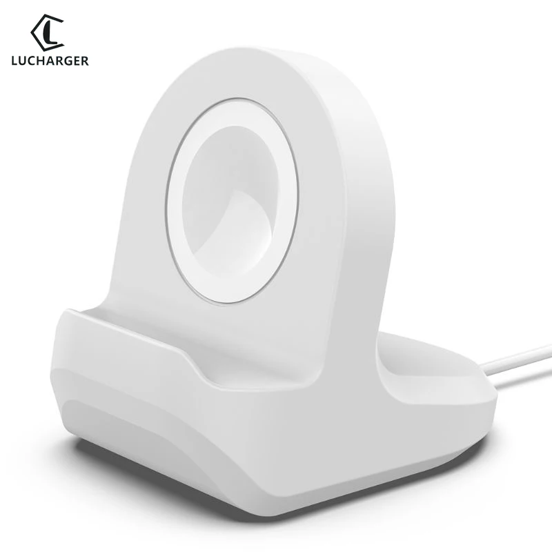 Silicone Charge Stand Holder Station Dock for Apple Watch Series 1/2/3/4/5 44mm/42mm/40mm/38mm Charger Cable 2 color optional
Silicone Charge Stand Holder Station Dock for Apple Watch Series 1/2/3/4/5 44mm/42mm/40mm/38mm Charger Cable 2 color optional