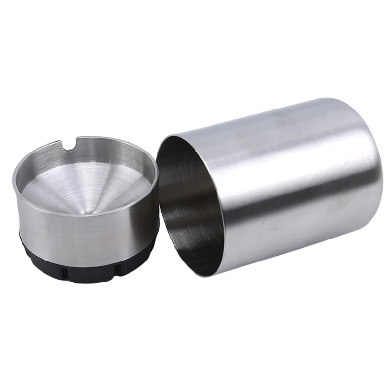 Detachable Stainless Steel Ashtray Creative With Lid Windproof Car Ashtray Fashion Business Gift Send Boyfriend Home Decoration
Detachable Stainless Steel Ashtray Creative With Lid Windproof Car Ashtray Fashion Business Gift Send Boyfriend Home Decoration