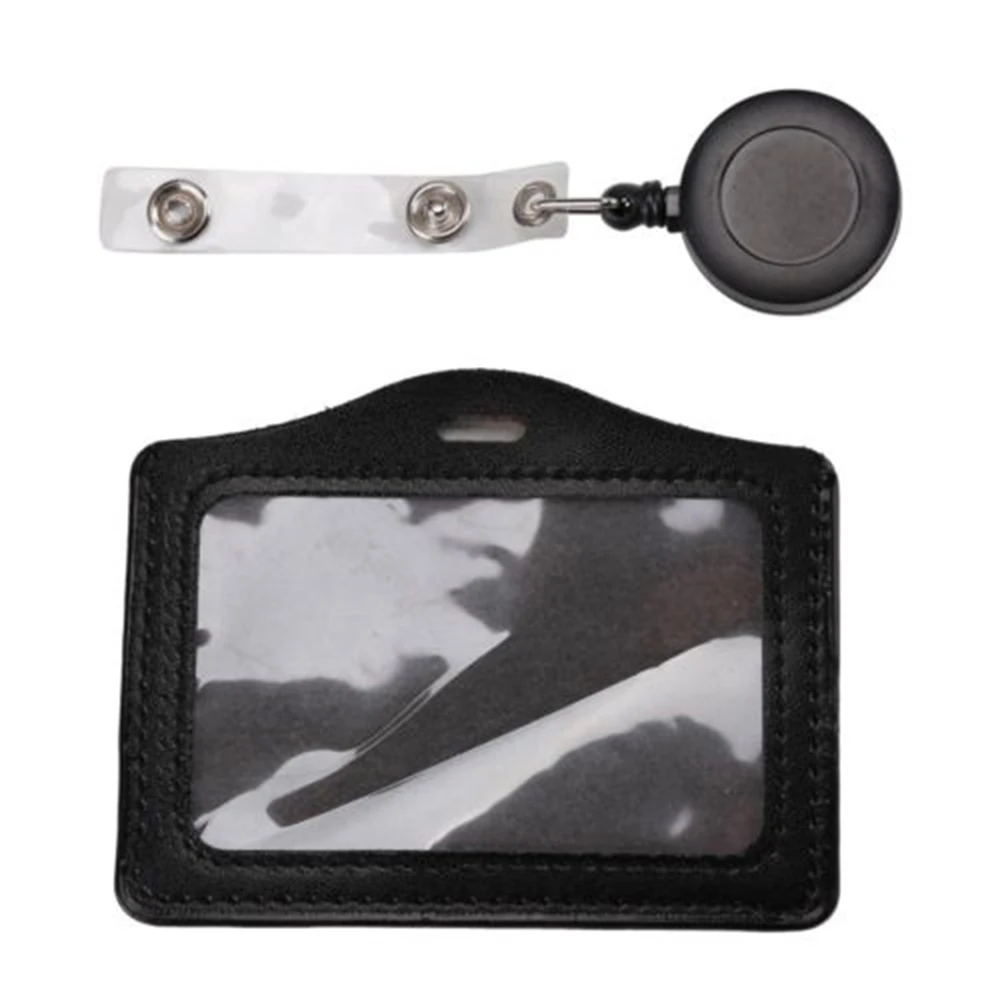 1Pc Waterproof PVC Transparent ID Card Black Holder Name Card Photo Identity Passport Badge Holder School Office Supplies
1Pc Waterproof PVC Transparent ID Card Black Holder Name Card Photo Identity Passport Badge Holder School Office Supplies