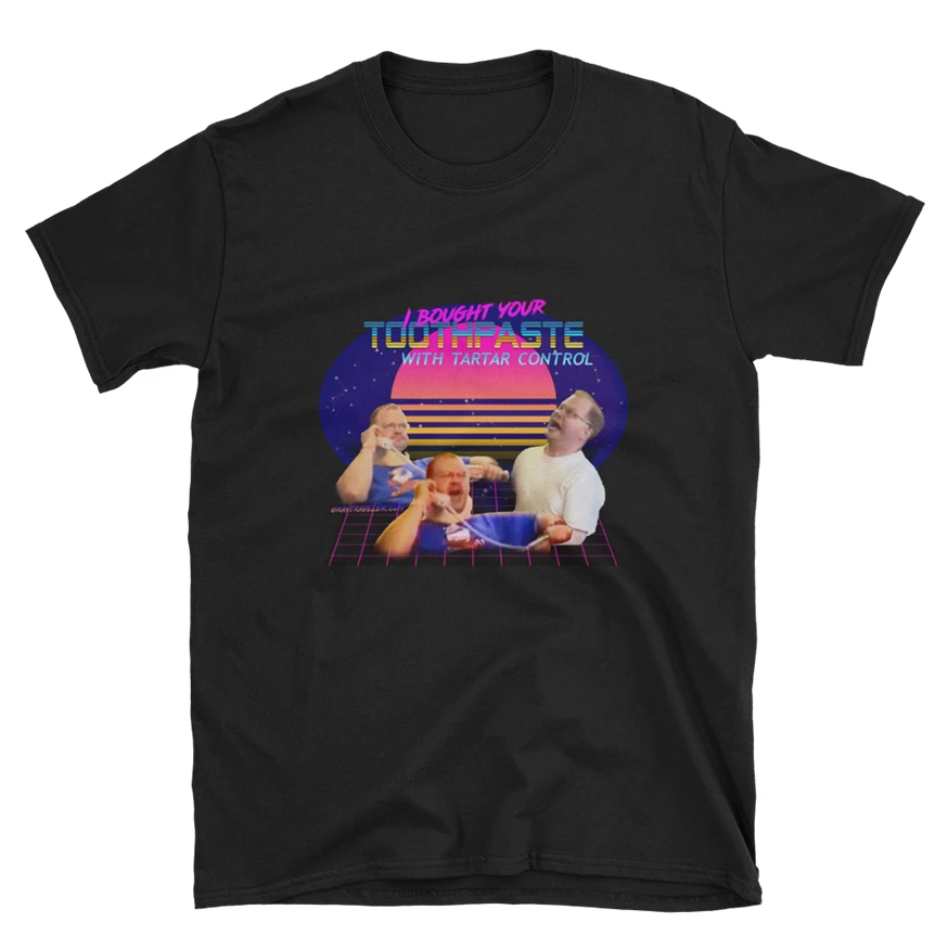 Tourettes Guy Я покупал вашу зубную пасту Retrowave унисекс 64000 футболка крутой подарок