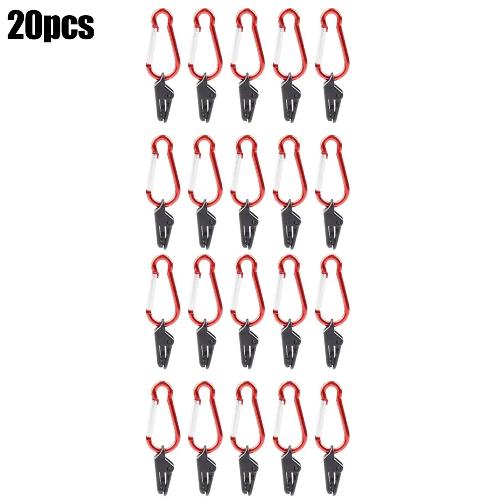 20pcs Camping Tent Clamp Windproof Alligator Clip Hook Tarp Clips Outdoor Camping Tent Tighten Accessories
20pcs Camping Tent Clamp Windproof Alligator Clip Hook Tarp Clips Outdoor Camping Tent Tighten Accessories