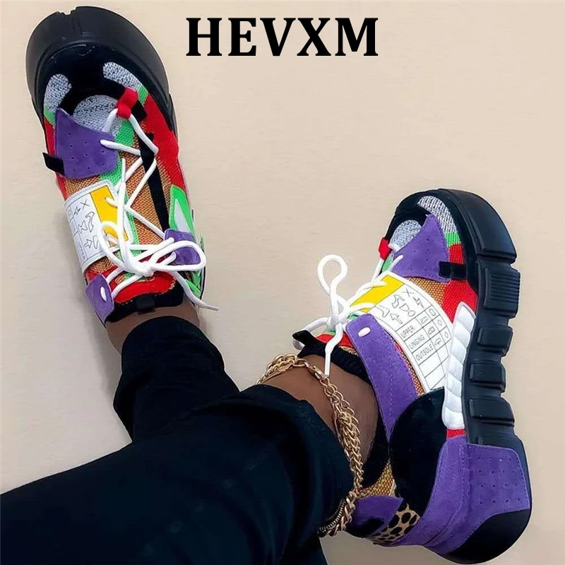 HEVXM Hot Sale 2020 Big Size 43 Mix Color INS Hot Vulcanize Woman Shoes Platform Lace Up Comfortable Shoes Women Sneakers
HEVXM Hot Sale 2020 Big Size 43 Mix Color INS Hot Vulcanize Woman Shoes Platform Lace Up Comfortable Shoes Women Sneakers