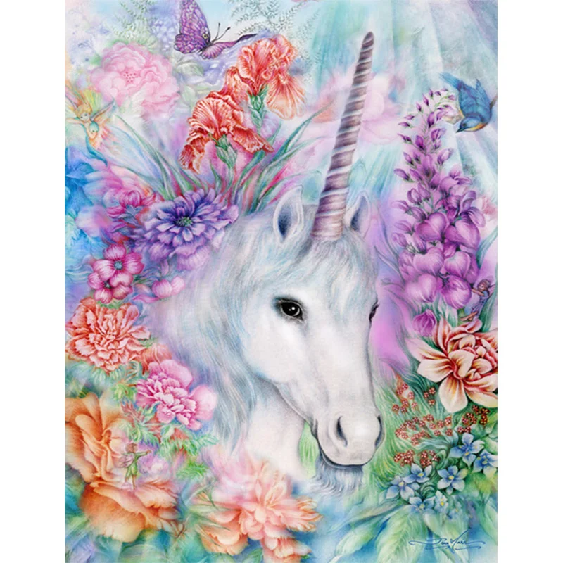 Diamond painting, 5D DIY full diamond embroidery, square/round diamond mosaic inlay, cross stitch home decoration flower unicorn
Diamond painting, 5D DIY full diamond embroidery, square/round diamond mosaic inlay, cross stitch home decoration flower unicorn