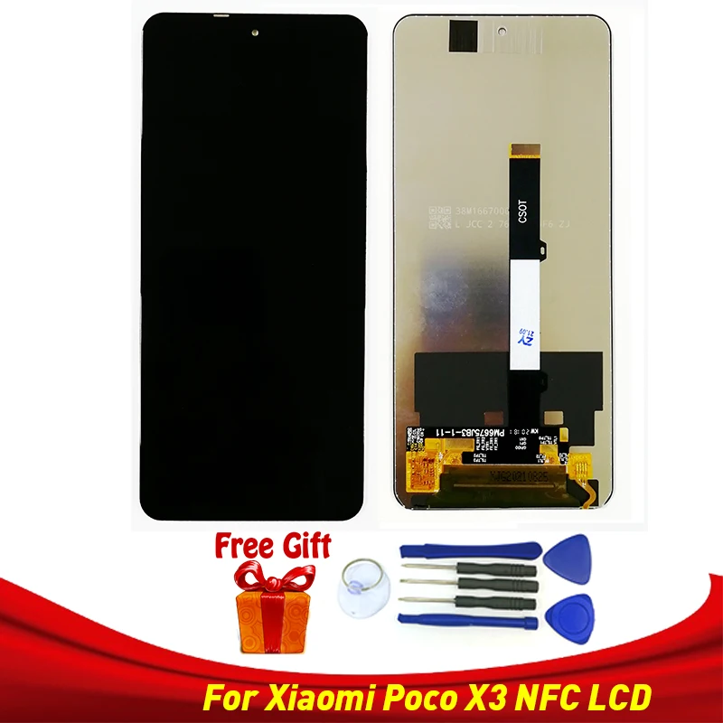 ЖК-дисплей для Xiaomi Poco X3 NFC MZB07Z0IN, сменный экран для Xiaomi Poco X3 NFC, дигитайзер в сборе, сенсорная панель, модуль
ЖК-дисплей для Xiaomi Poco X3 NFC MZB07Z0IN, сменный экран для Xiaomi Poco X3 NFC, дигитайзер в сборе, сенсорная панель, модуль