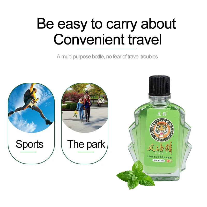 6ml Cool Oil Natural Botanical Herbal Wind Oil Refresh Carsickness Headache Relief Cream Anti itching Muscle Sprain Body Care
6ml Cool Oil Natural Botanical Herbal Wind Oil Refresh Carsickness Headache Relief Cream Anti itching Muscle Sprain Body Care