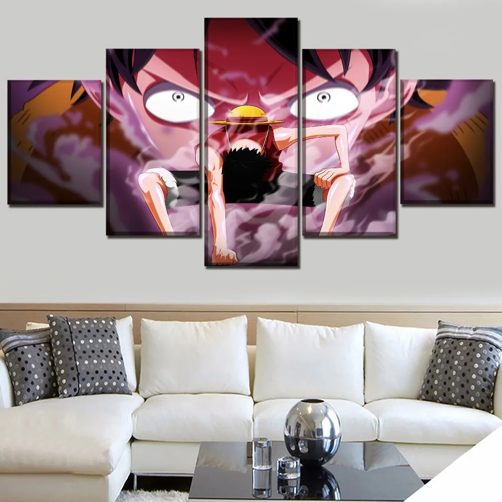 5 Piece Canvas Wall Art Painting Pirate King Print Figure Modular Pictures Anime Poster Modern Home Decor Living Room Decoration
5 Piece Canvas Wall Art Painting Pirate King Print Figure Modular Pictures Anime Poster Modern Home Decor Living Room Decoration