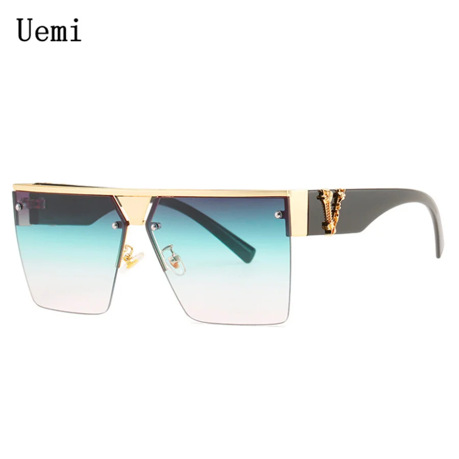 Luxury Square Sunglasses For Women Men Oversized Frame With V Brand Disigner 2021 Shades Sun Glasses UV400 Eyewear Wholesale
Luxury Square Sunglasses For Women Men Oversized Frame With V Brand Disigner 2021 Shades Sun Glasses UV400 Eyewear Wholesale