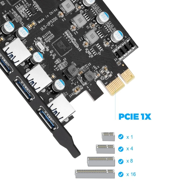 Плата расширения с 7 портами PCI-E на USB 3,0 с многорядным соединителем FL1100-Карта контроллера PCI Express(PCIe)
Плата расширения с 7 портами PCI-E на USB 3,0 с многорядным соединителем FL1100-Карта контроллера PCI Express(PCIe)