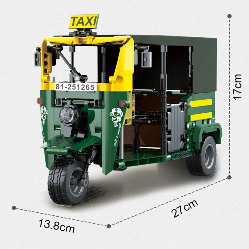 City Series 591Pcs Tour Taxi Tricycle Building Blocks Creative High-tech Motorcycle Motorbike Set Model Bricks Toys Boys Gift
City Series 591Pcs Tour Taxi Tricycle Building Blocks Creative High-tech Motorcycle Motorbike Set Model Bricks Toys Boys Gift