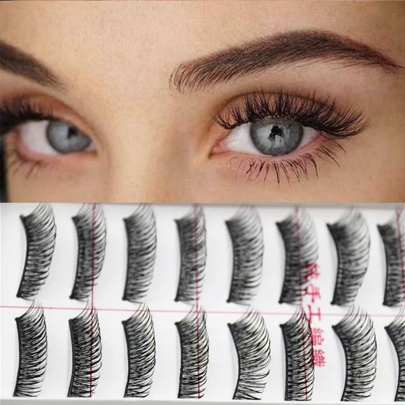 10 Pairs Natural False Eyelashes Fashion Handmade A604 Eyelashes Makeup Soft Eye Extension False Eyelash Black Dramatic Thi B1D9
10 Pairs Natural False Eyelashes Fashion Handmade A604 Eyelashes Makeup Soft Eye Extension False Eyelash Black Dramatic Thi B1D9
