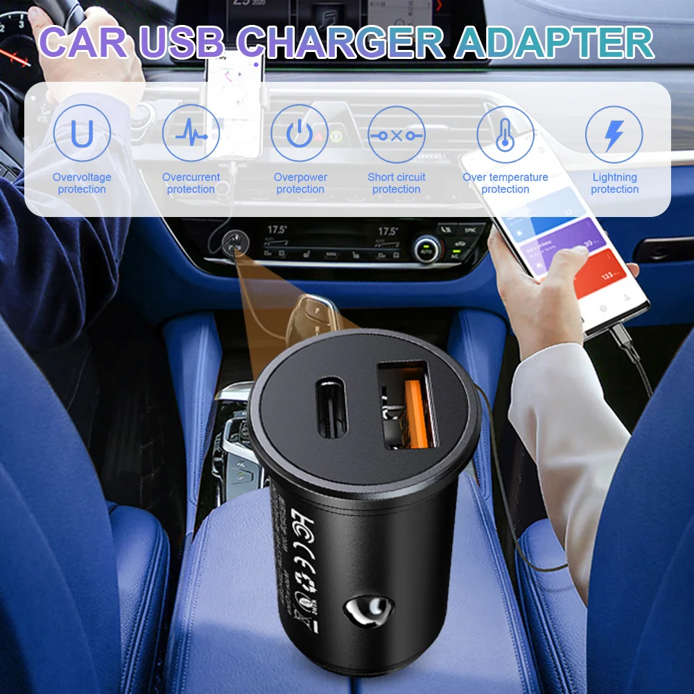 USB Fast Car Phone Charger Safety Adapter 12V 24V Lighter 3.1A Dual USB Quick Charging Adapter for iPhone Huawei Xiaomi Samsung
USB Fast Car Phone Charger Safety Adapter 12V 24V Lighter 3.1A Dual USB Quick Charging Adapter for iPhone Huawei Xiaomi Samsung