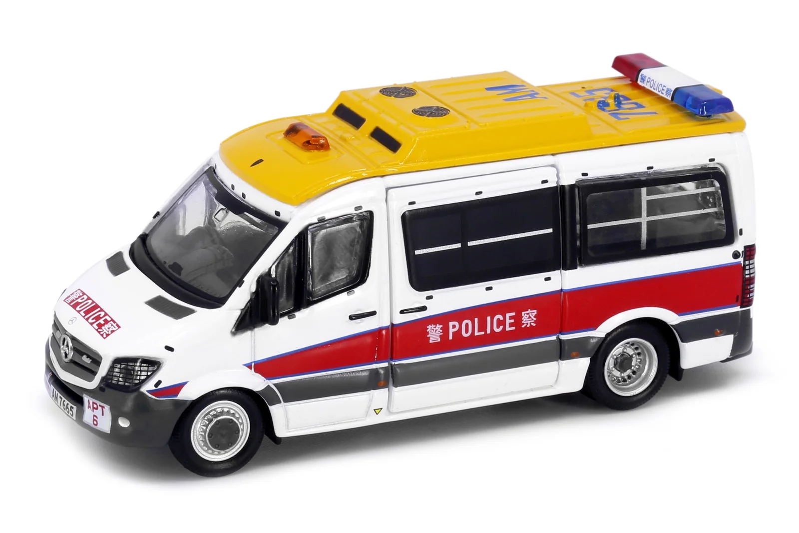 Крошечный 1/76 110 Benz Sprinter (AM7665) HongKong Police (аэропорт район) Коллекция литых моделей Ограниченная серия
Крошечный 1/76 110 Benz Sprinter (AM7665) HongKong Police (аэропорт район) Коллекция литых моделей Ограниченная серия