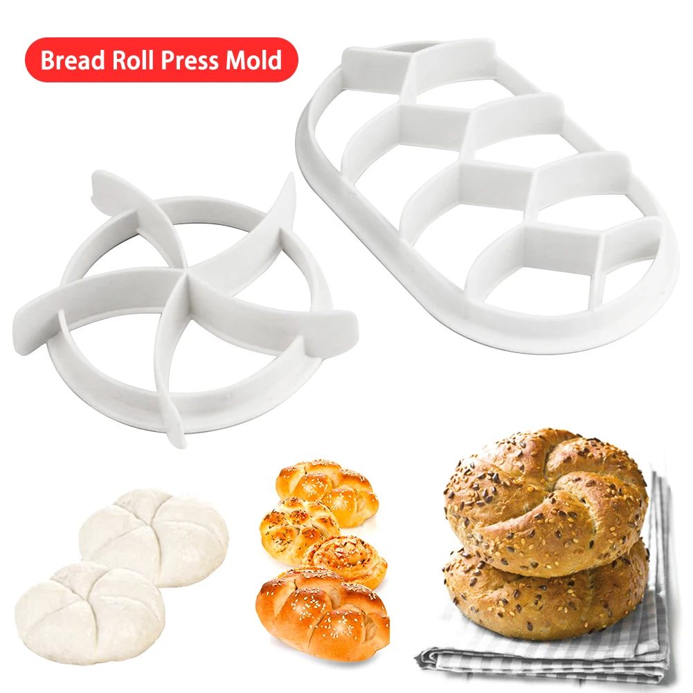 2PCS Dough Press Mold Set, Baking Bread Rolls Mold Plastic Pastry Cutters, DIY Bread Press Mold Round Oval Set Baking Supplies
2PCS Dough Press Mold Set, Baking Bread Rolls Mold Plastic Pastry Cutters, DIY Bread Press Mold Round Oval Set Baking Supplies