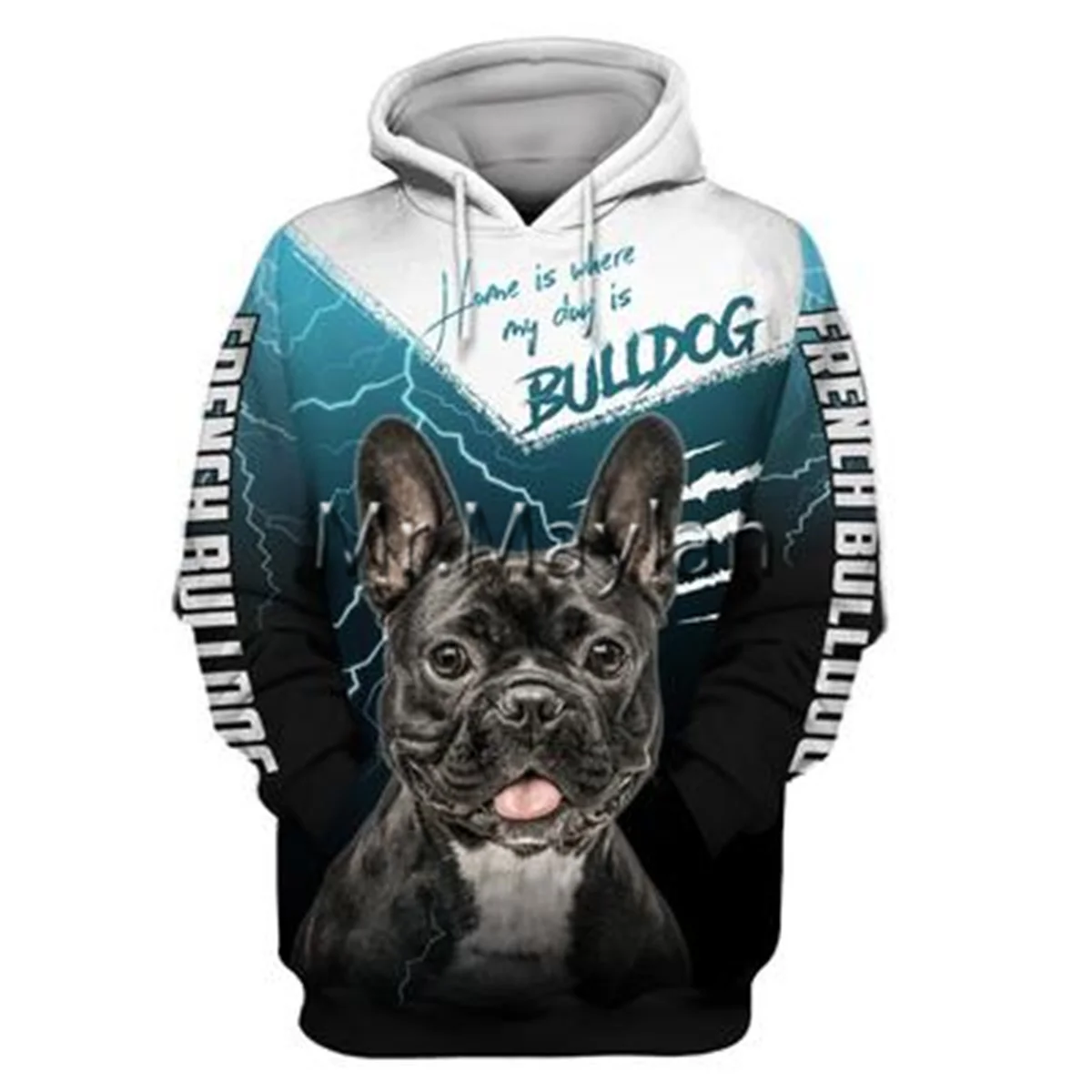 Personality Fashion Animal French Bulldog 3D Printed Graphic Hoodie Men/Women Zip Hooded Streetwear Oversized Sweatshirt 5XL-322
Personality Fashion Animal French Bulldog 3D Printed Graphic Hoodie Men/Women Zip Hooded Streetwear Oversized Sweatshirt 5XL-322