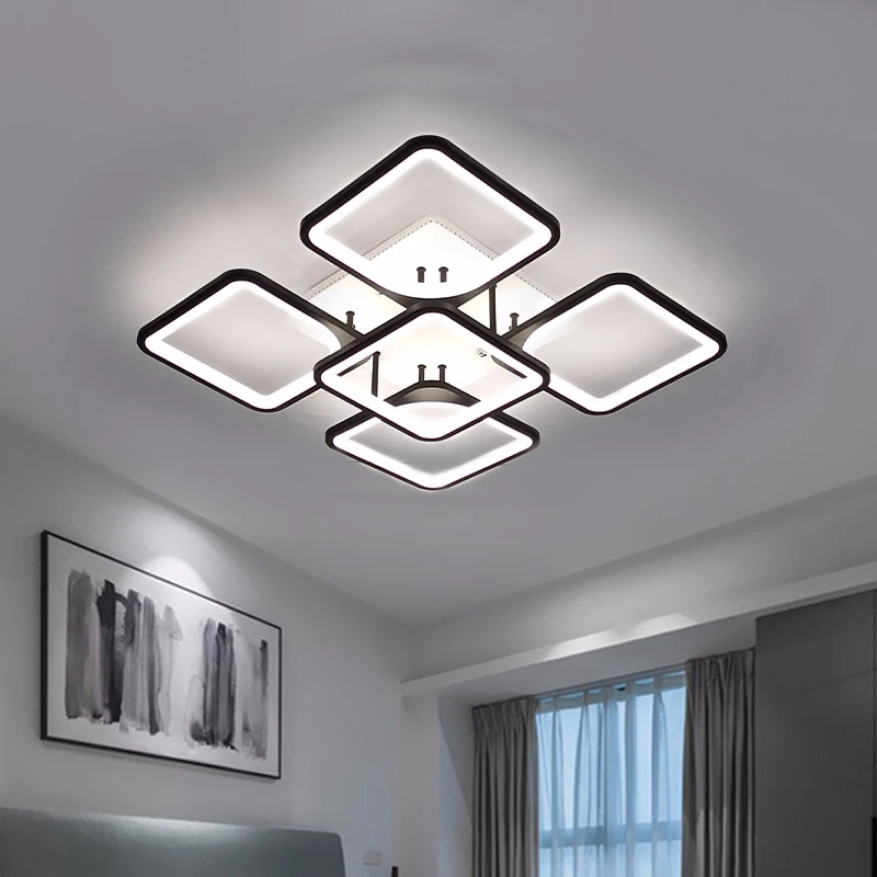 Square Modern LED Ceiling Lights Fixtures For Bedroom Decoration Restaurant Indoor Home Lamps With APP Dimmable Lustre
Square Modern LED Ceiling Lights Fixtures For Bedroom Decoration Restaurant Indoor Home Lamps With APP Dimmable Lustre