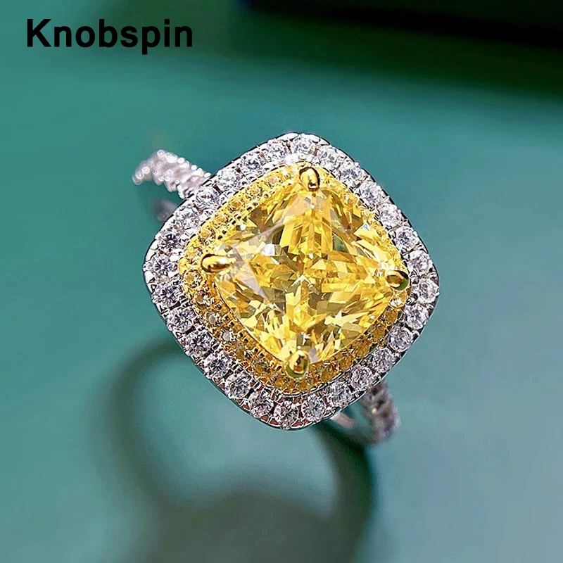 Knobspin 8*8MM Citrine Gemstone Rings For Women Girls Wedding Cocktail Party Solid 100% 925 Sterling Silver Fine Jewelry Gifts
Knobspin 8*8MM Citrine Gemstone Rings For Women Girls Wedding Cocktail Party Solid 100% 925 Sterling Silver Fine Jewelry Gifts