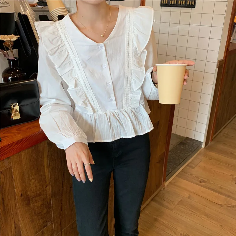S-XL New oversize Women Blouses spring Tops femme Casual Women shirt long sleeve Cotton Girls Blouse Plus Size Blusas autumn
S-XL New oversize Women Blouses spring Tops femme Casual Women shirt long sleeve Cotton Girls Blouse Plus Size Blusas autumn